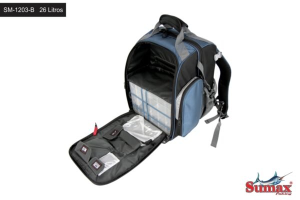 Bolso Sumax Mochila con Reelera SM-1203 - Imagen 9
