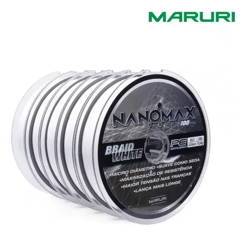Multifilamento Micro Maruri Nanomax X100mts Blanco